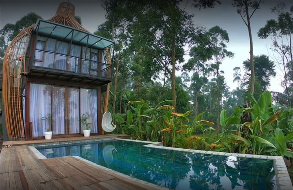 Bubu Jungle Resort di daerah ciwidey